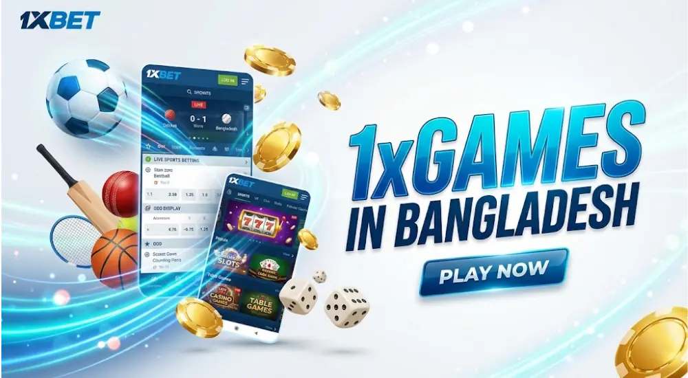 How to Start Playing 1xGames in Bangladesh