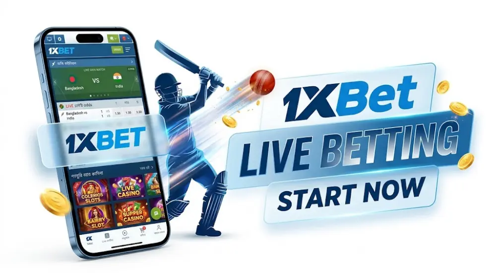 How to Start Live Betting on 1xBet